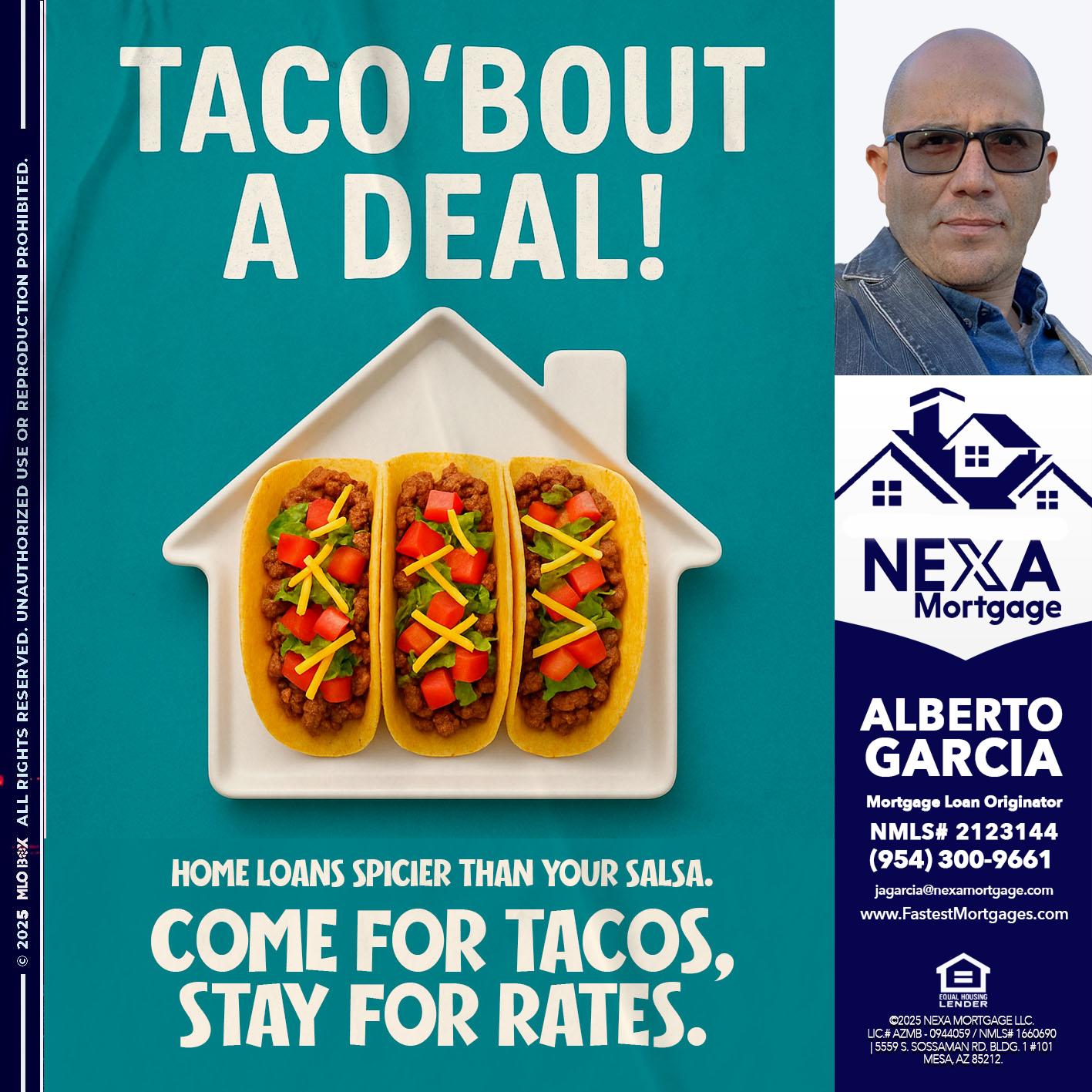 TA-CONVERSEMOS - Alberto Garcia -Mortgage Loan Originator