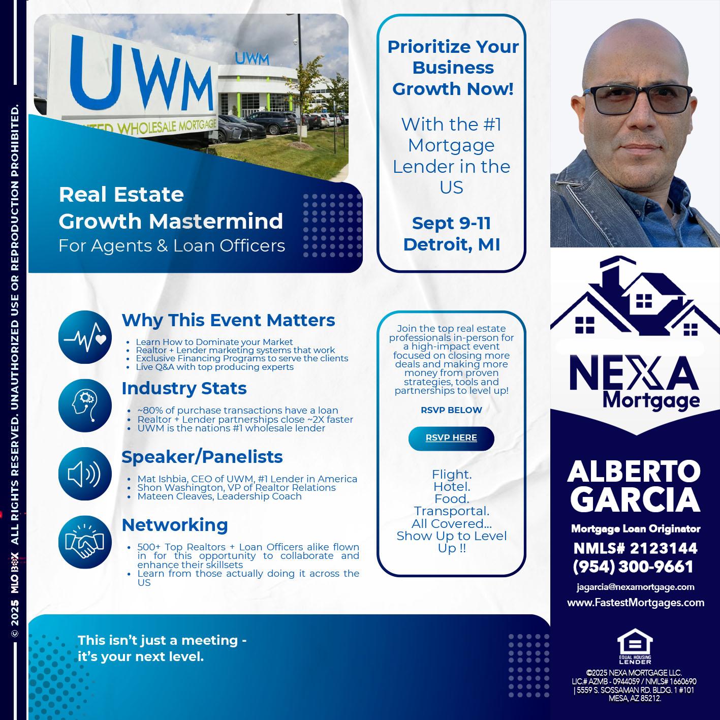 DETROIT TRIP - Alberto Garcia -Mortgage Loan Originator