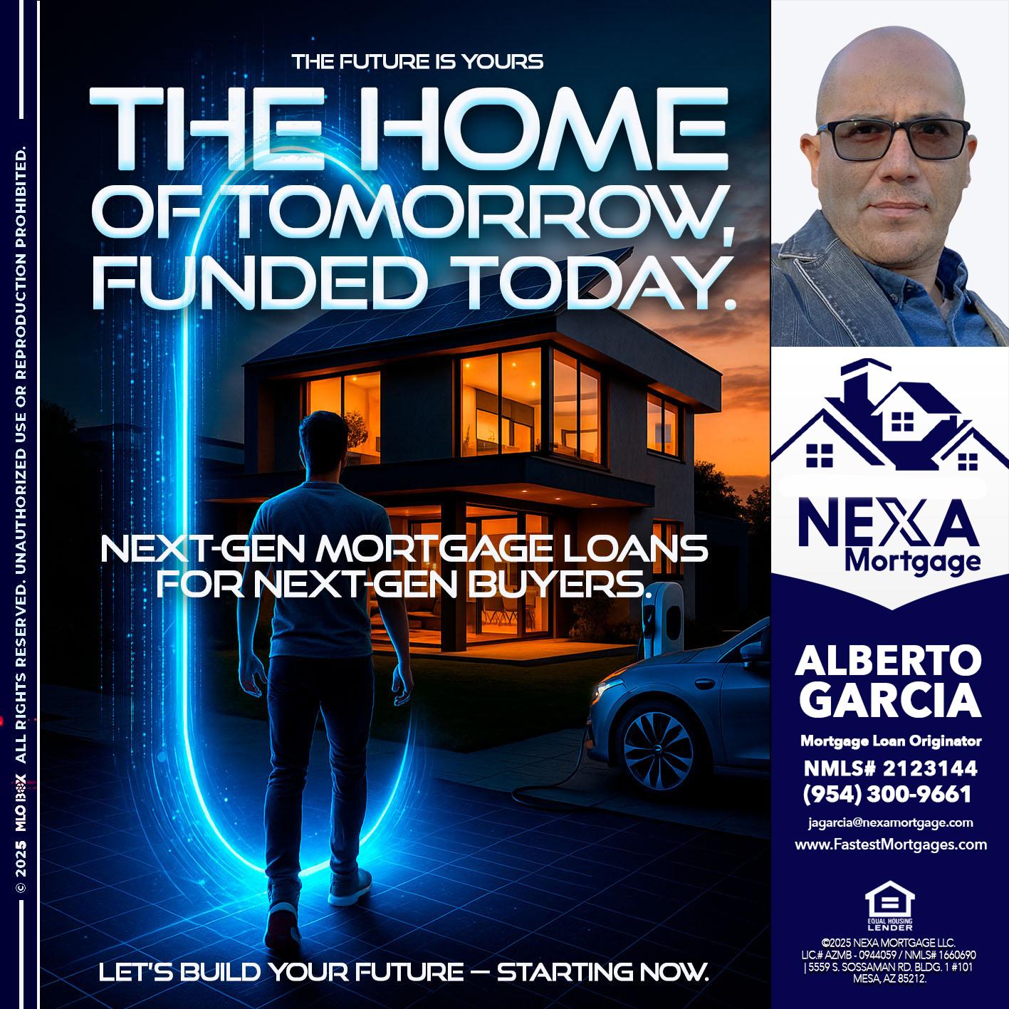 THE HOME - Alberto Garcia -Mortgage Loan Originator