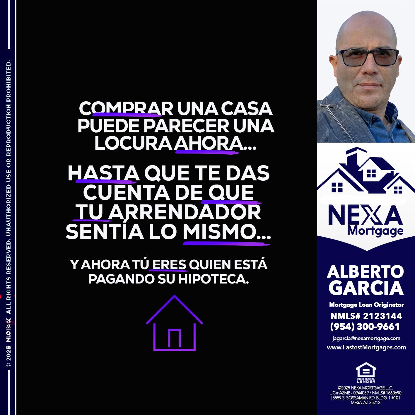 COMPRAR UNA CASA - Alberto Garcia -Mortgage Loan Originator