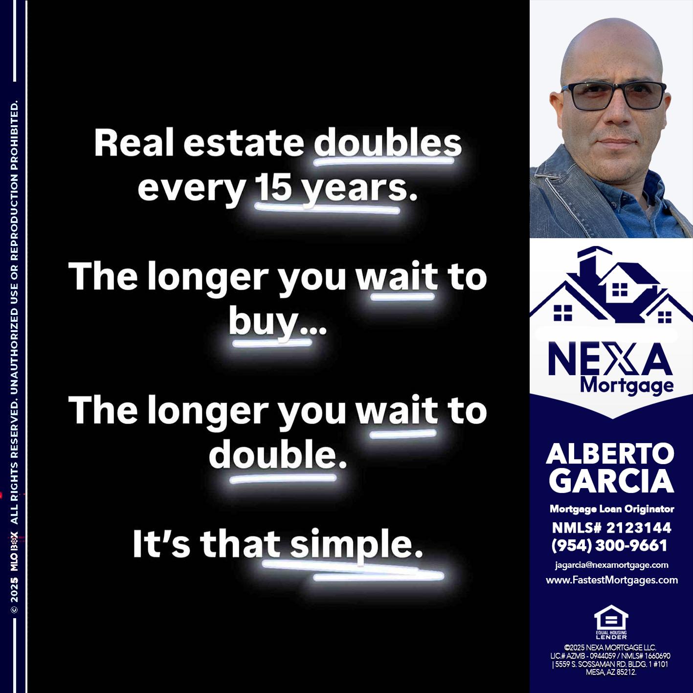 REAL ESTATE - Alberto Garcia -Mortgage Loan Originator