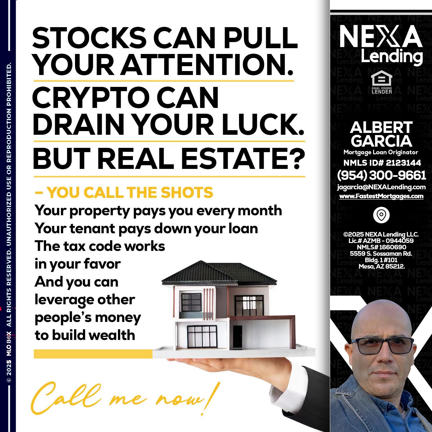 STOCK CAN - Alberto Garcia -Mortgage Loan Originator