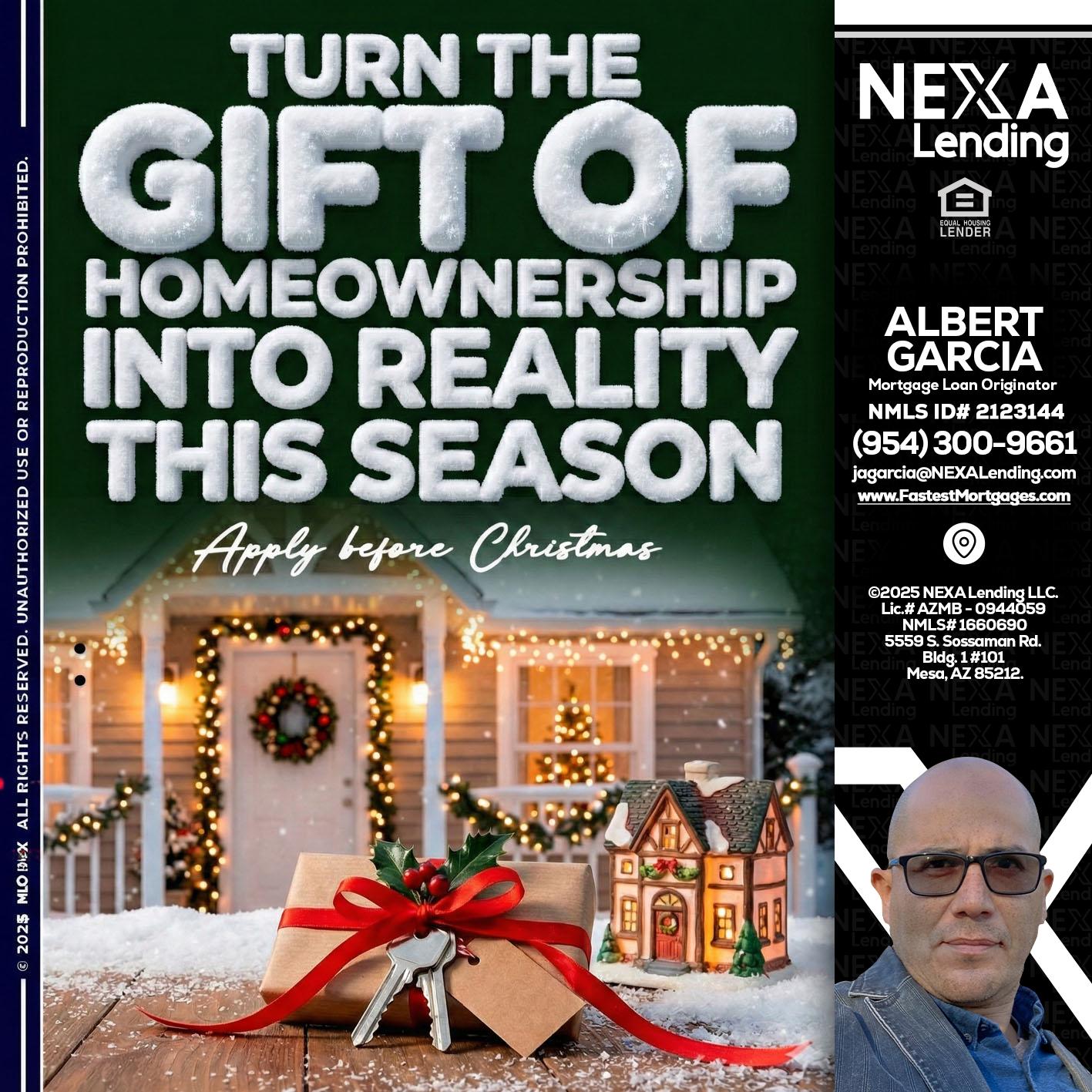 TURN GIFTS - Alberto Garcia -Mortgage Loan Originator