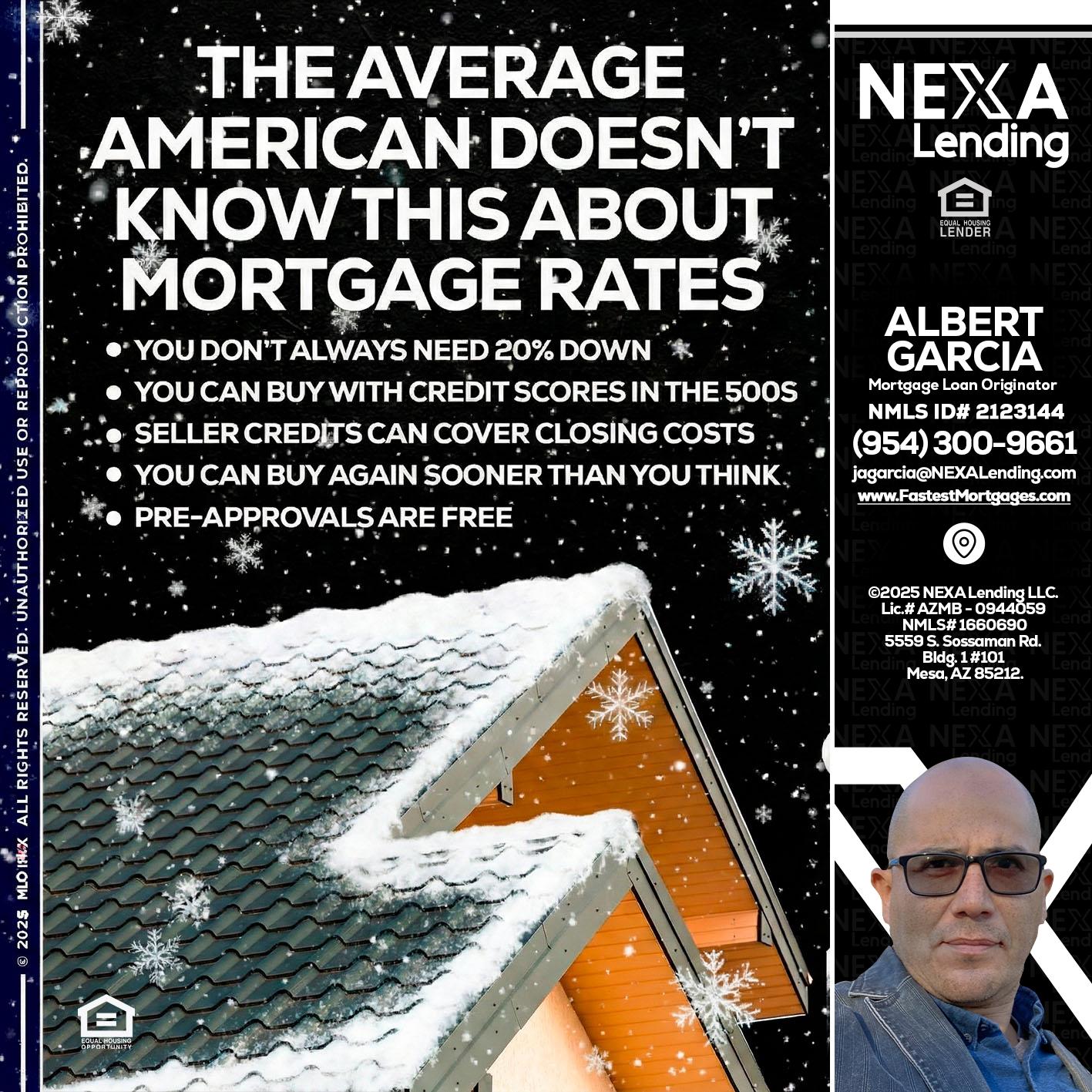 THE AVERAGE - Alberto Garcia -Mortgage Loan Originator