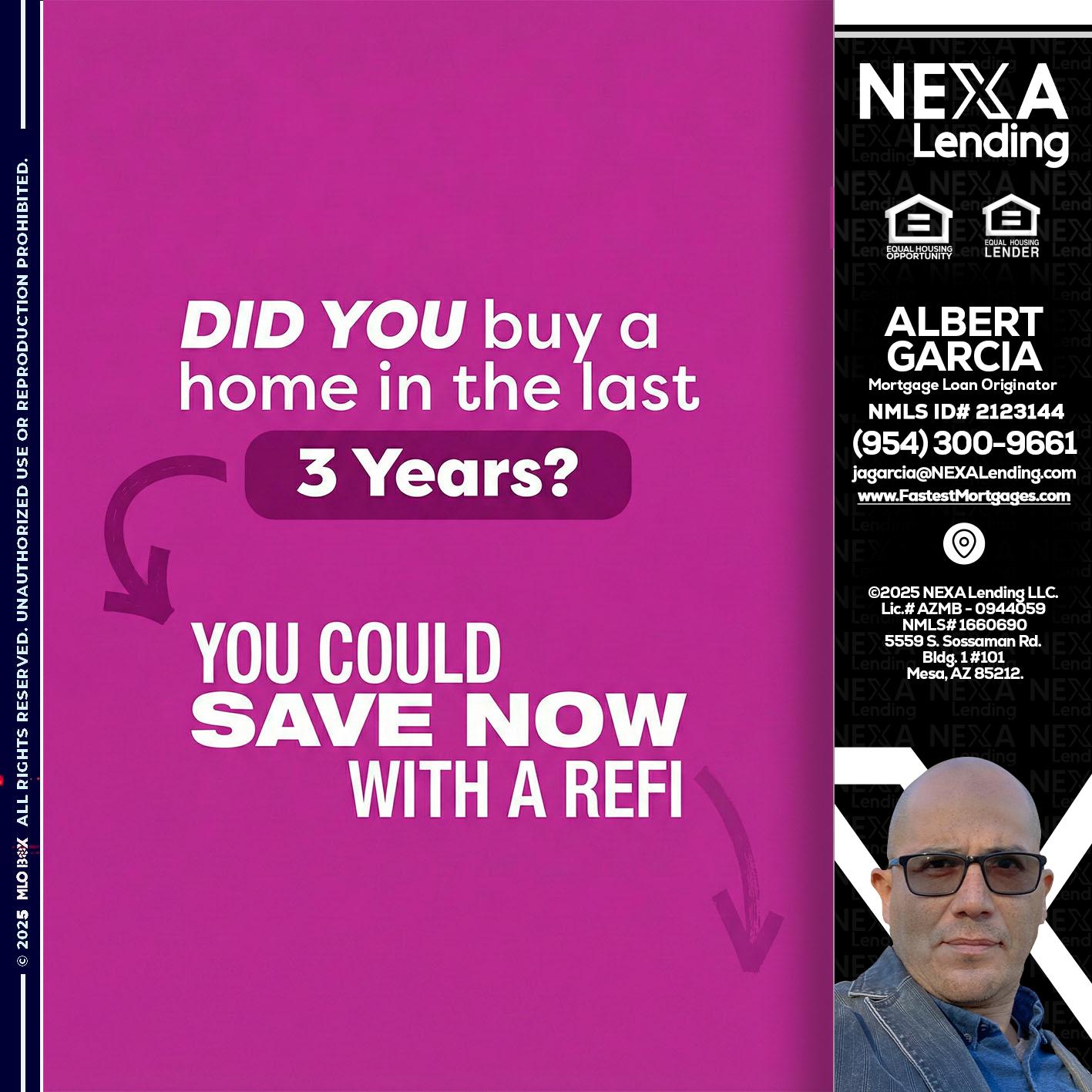 did you - Alberto Garcia -Mortgage Loan Originator