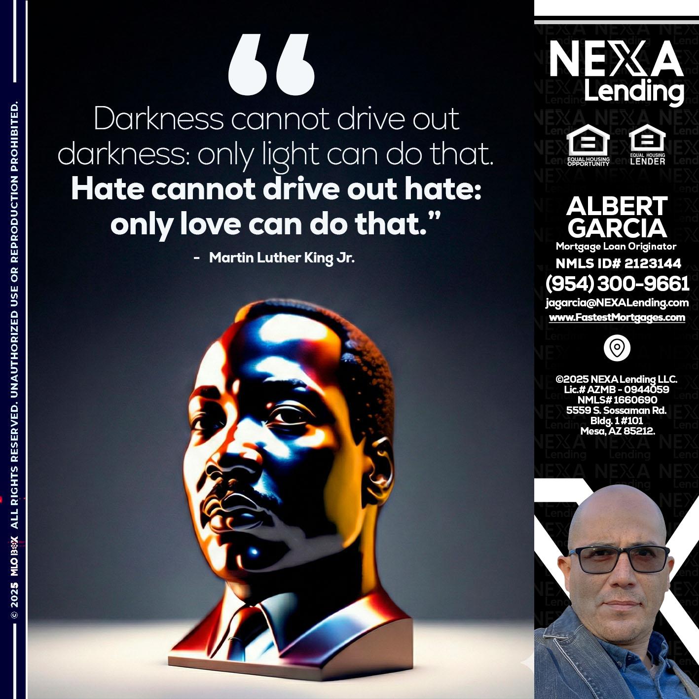 MLK 2026 - Alberto Garcia -Mortgage Loan Originator