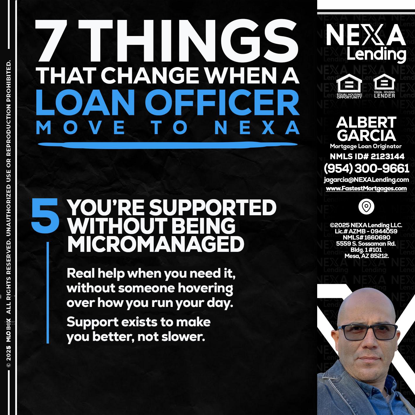 7 THINGS (5) - Alberto Garcia -Mortgage Loan Originator