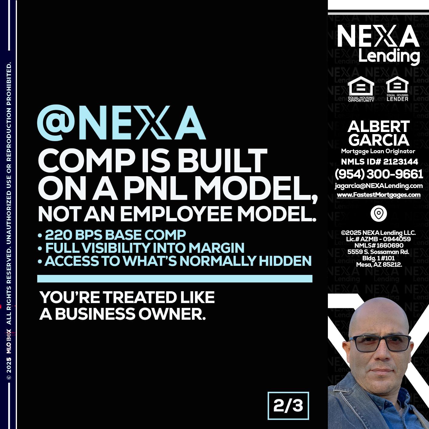 2 OF 3 - Alberto Garcia -Mortgage Loan Originator