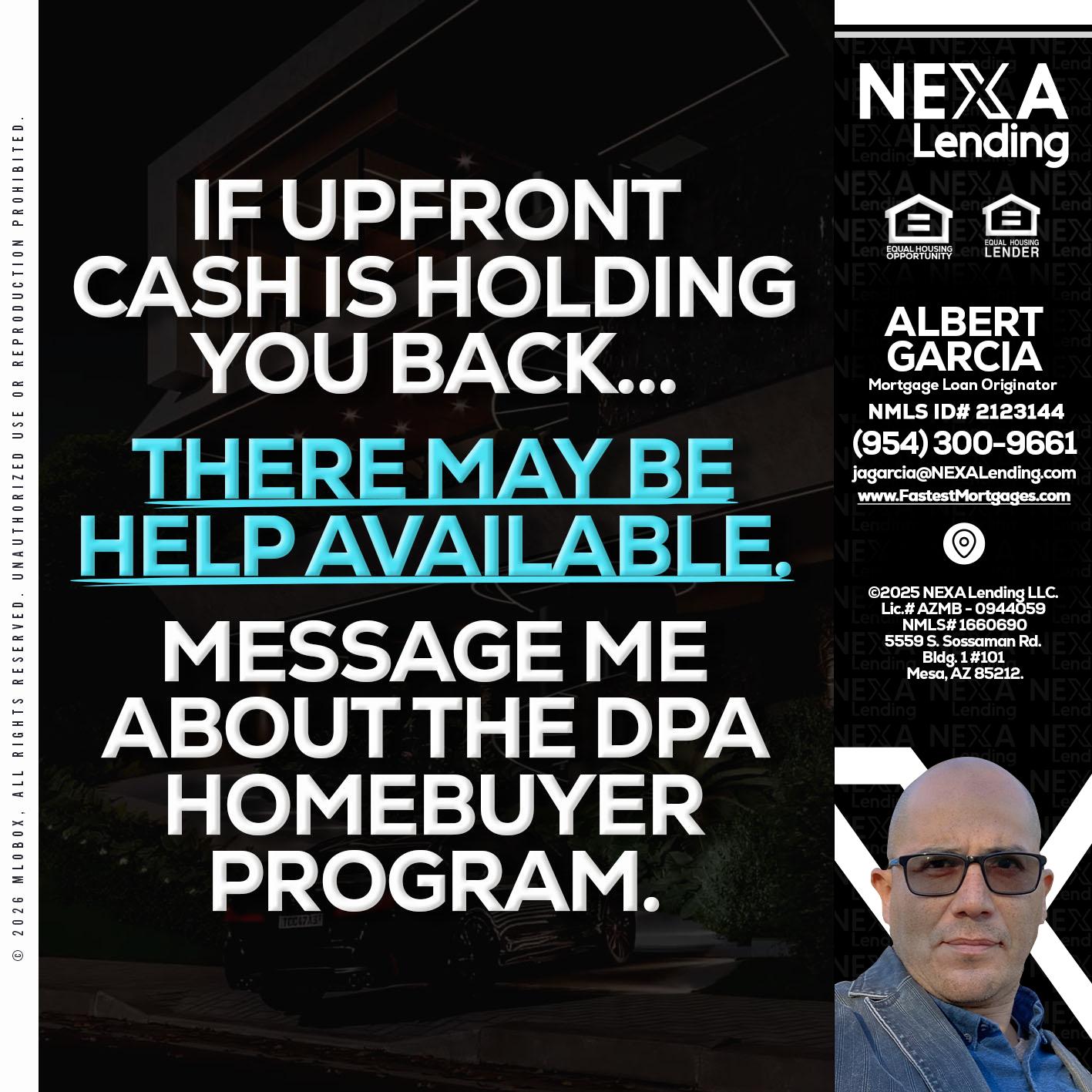 IF UPFRONT - Alberto Garcia -Mortgage Loan Originator