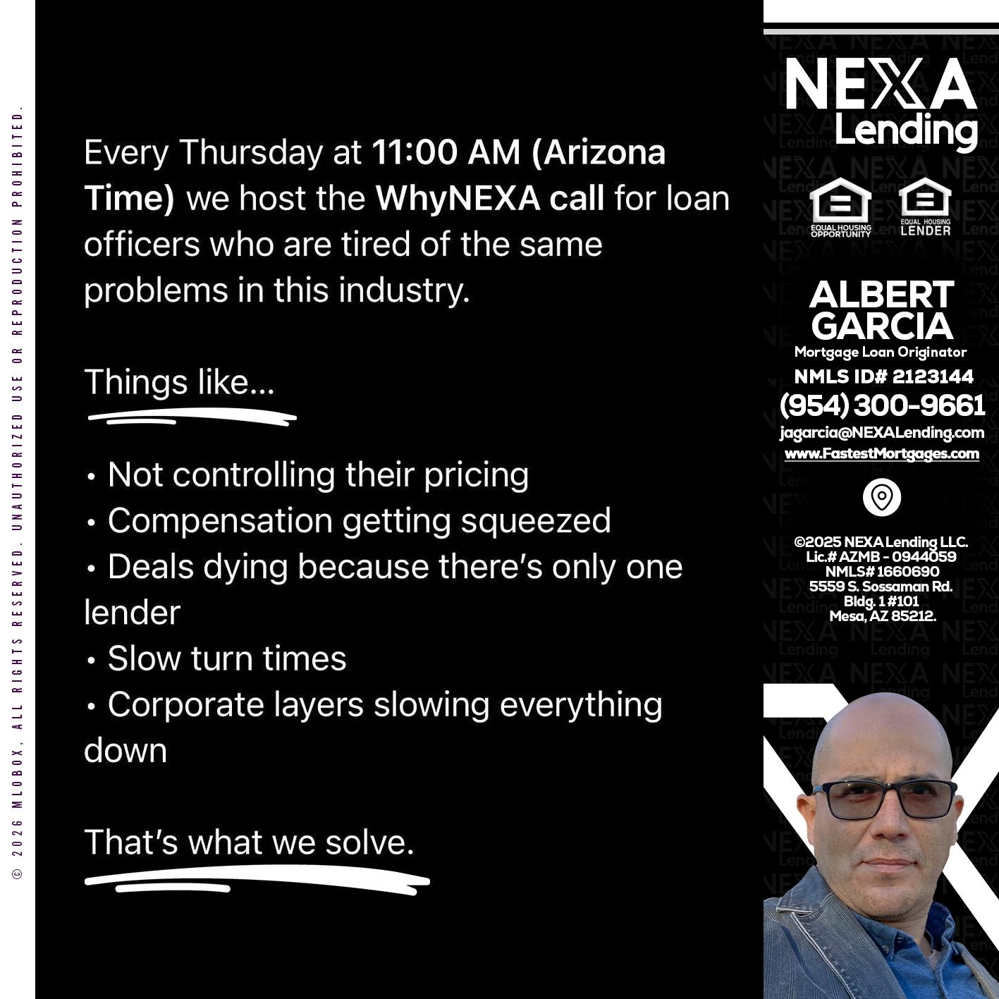 WHY NEXA - Alberto Garcia -Mortgage Loan Originator