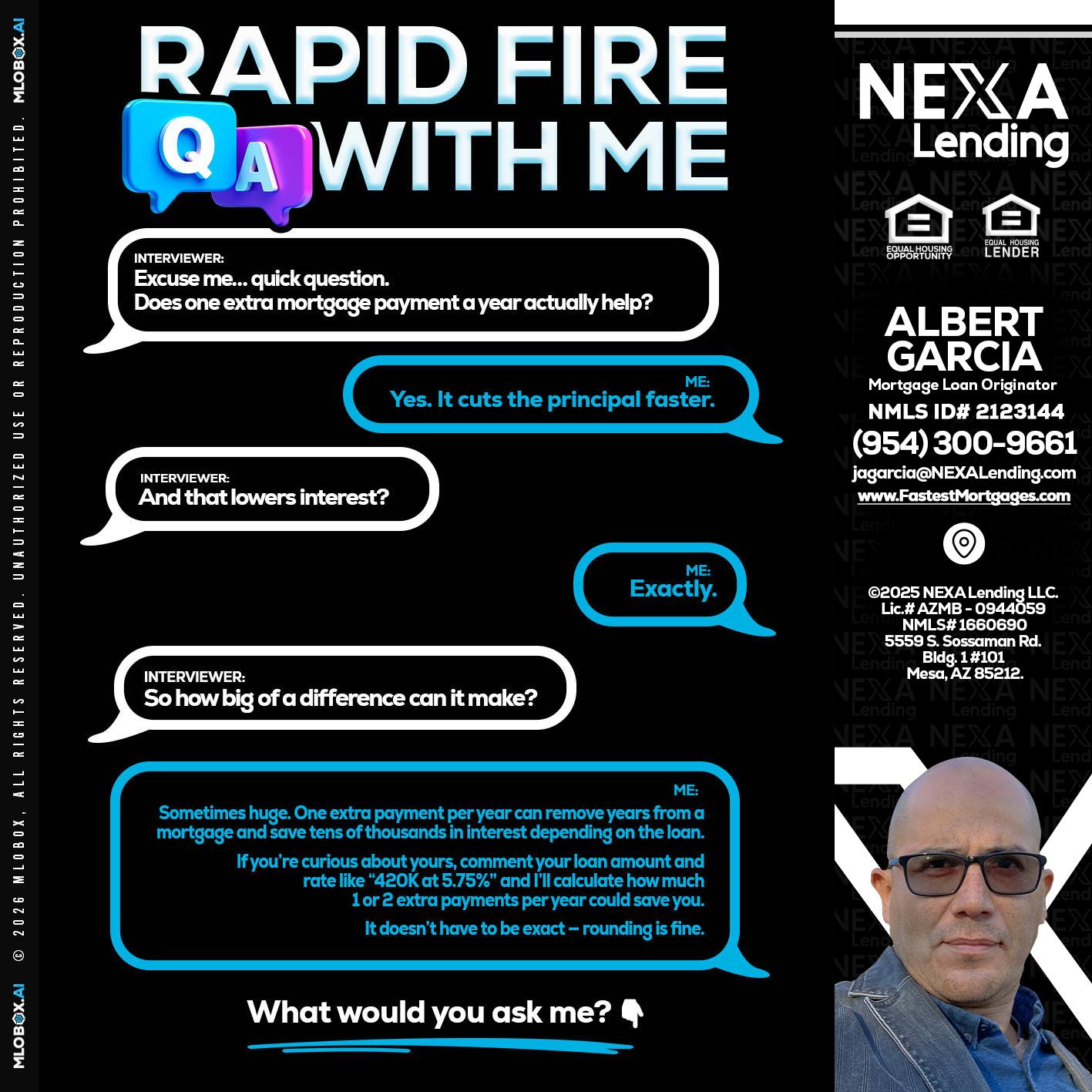 RAPID Q&A - Alberto Garcia -Mortgage Loan Originator