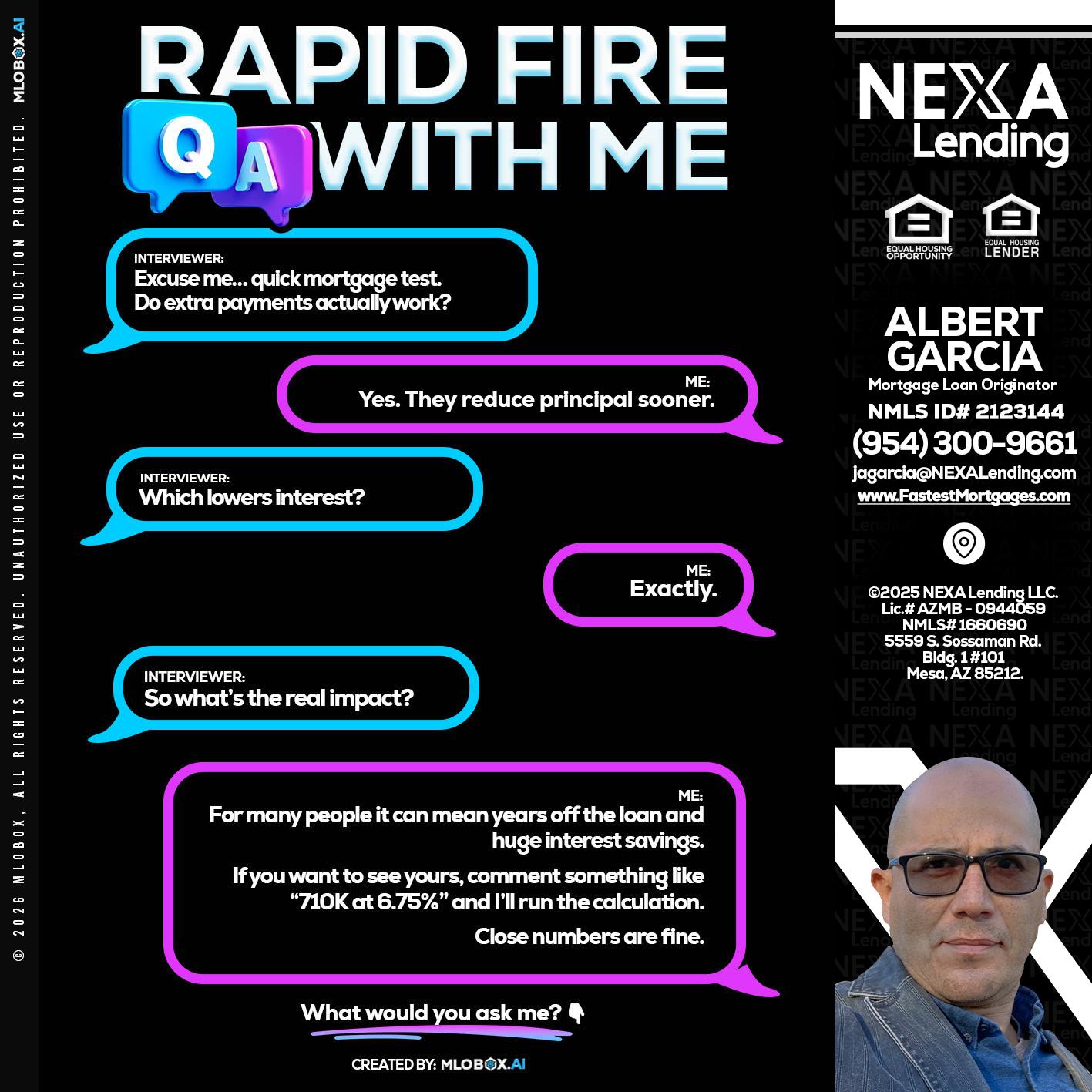 RAPID QA - Alberto Garcia -Mortgage Loan Originator