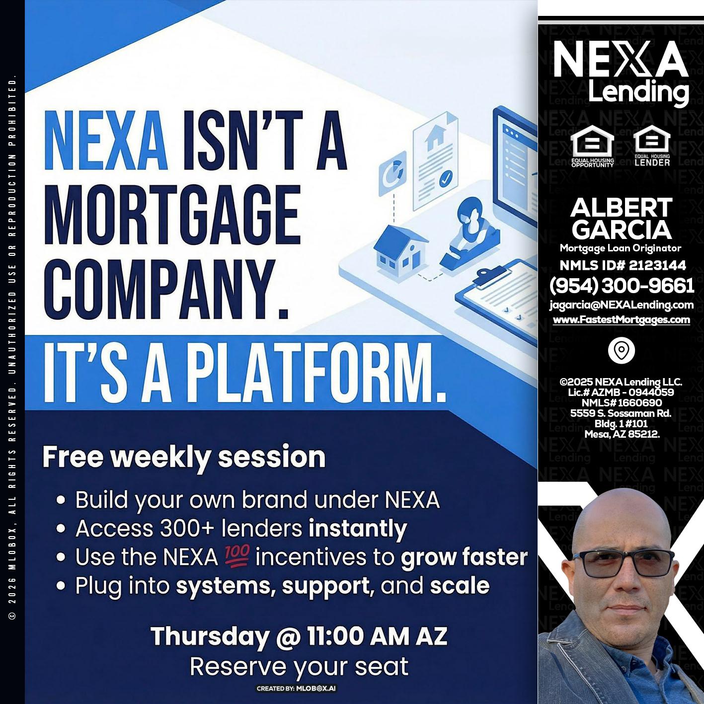 NEXA ISNT - Alberto Garcia -Mortgage Loan Originator