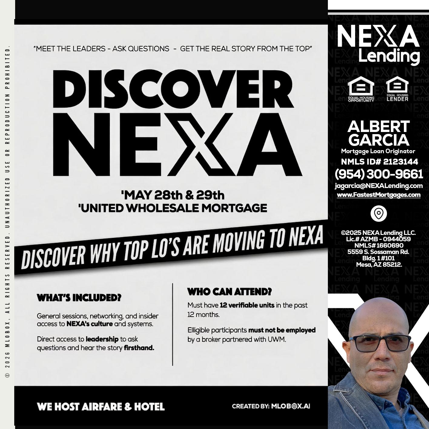 DISCOVER NEXA - Alberto Garcia -Mortgage Loan Originator
