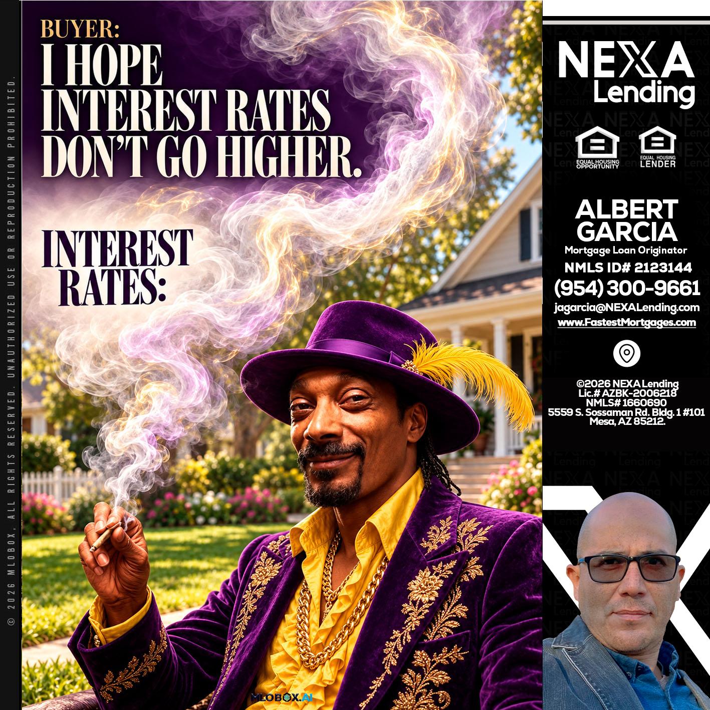 I HOPE RATES - Alberto Garcia -Mortgage Loan Originator